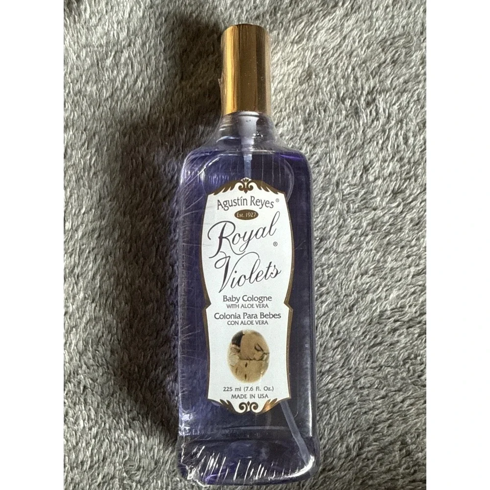 Agustin Reyes Royal with Aloe Vera Violets - Baby Cologne Spray Bottle Sensitive